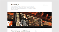 Desktop Screenshot of humalablogi.info