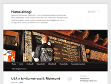 Tablet Screenshot of humalablogi.info